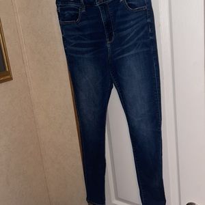 New American eagle Hi-rise jeggings super stretch